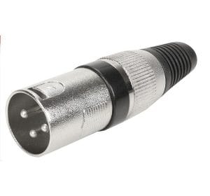 Plug Cannon Macho com Corpo Metálico - Preto