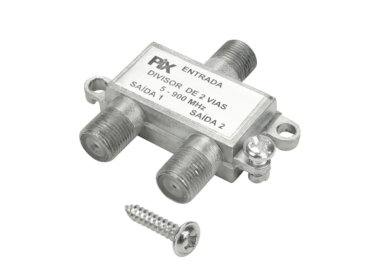 Divisor de Sinal 1X2 Frequência 5-900Mhz