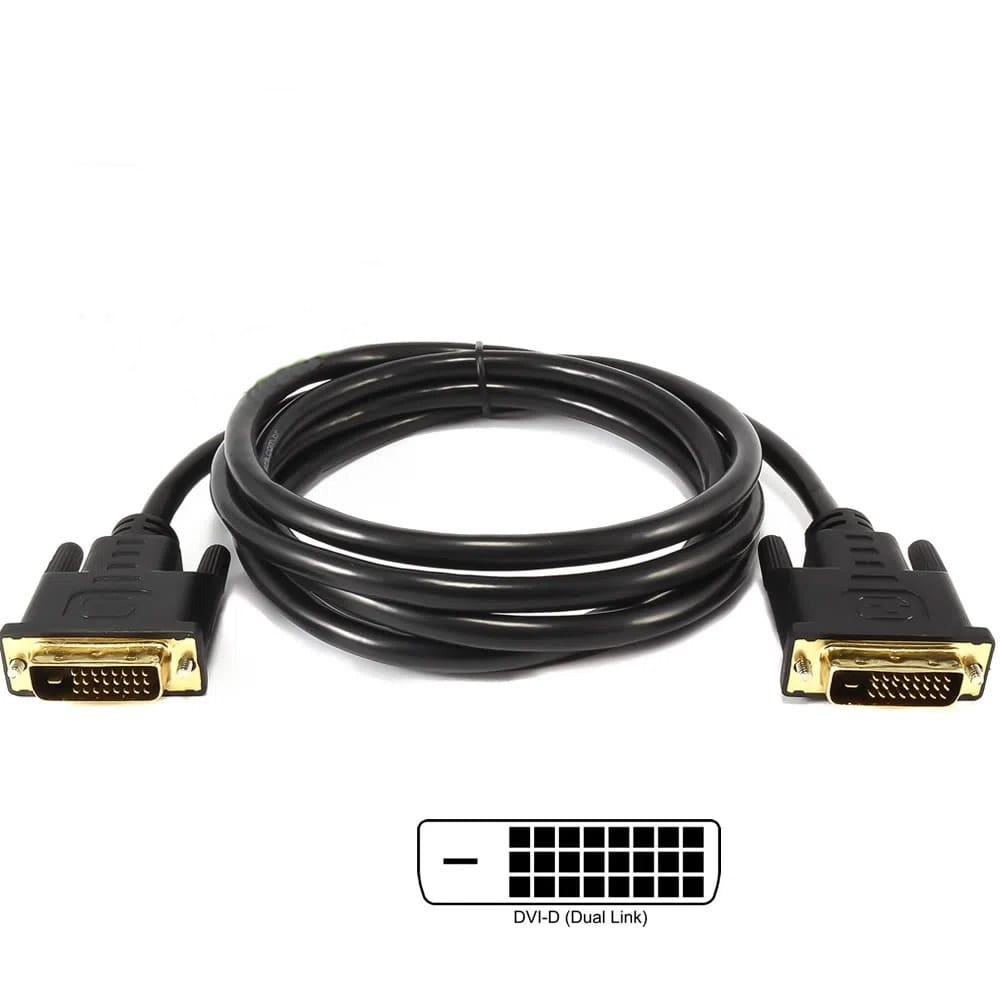 Cabo DVI x DVI 24+1 Pinos com 2 Metros - Imagem 2