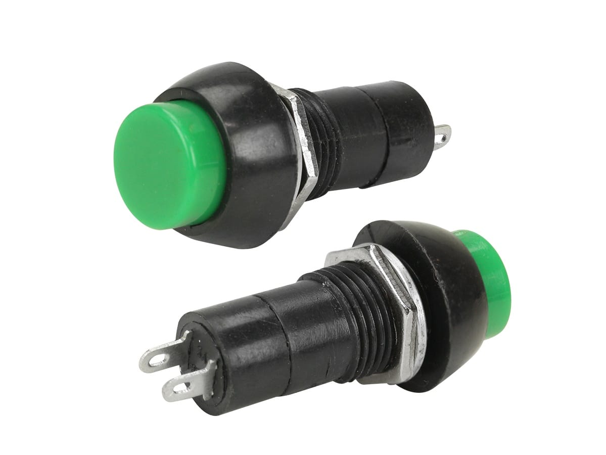 Chave Push Button com Trava PBS-11A com 2 Terminais