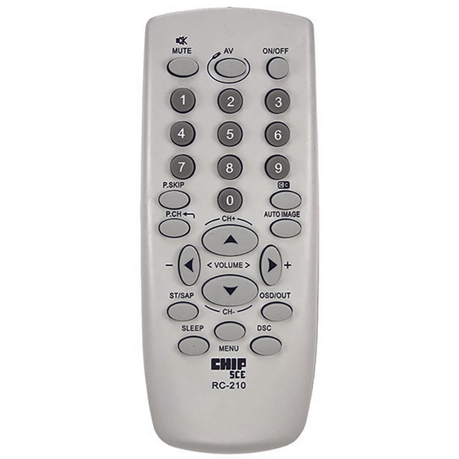 Controle Remoto CCE HPS2972 / 2987 / 2988 / 2991 (RC-210)