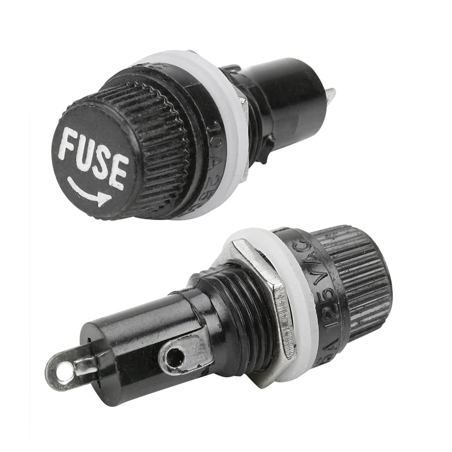 Porta Fusível com Rosca - Pequeno 20AG