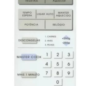 Membrana CCE MW1400 MW1480 Compatível para Micro-ondas com Cabo Flat 19,3 x 10,3 cm