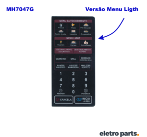 Membrana LG MH-7047G Menu Light