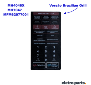 Membrana LG MH-7047 / MH-4046X / MFM62077001 - Brazilian Grill