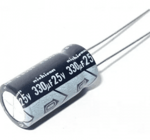 Capacitor Eletrolítico 330uF x 25V 105º - Unidade