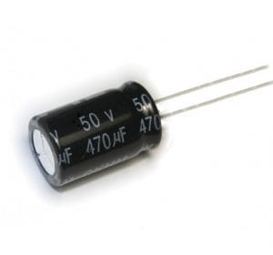 Capacitor Eletrolítico 470uF x 50V 105º - Unidade