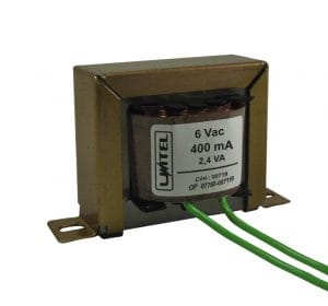 Transformador 6Vac – 400mA Bivolt