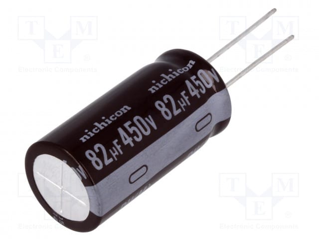 Capacitor Eletrolítico 82uF x 400V 105º - Unidade