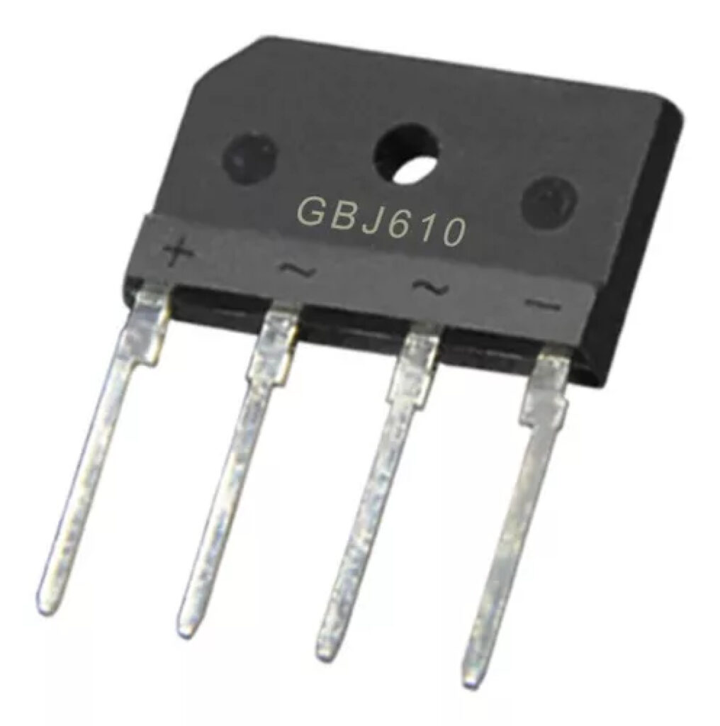 Diodo GBJ606 = TS6P05G - Unidade - Eletro Parts