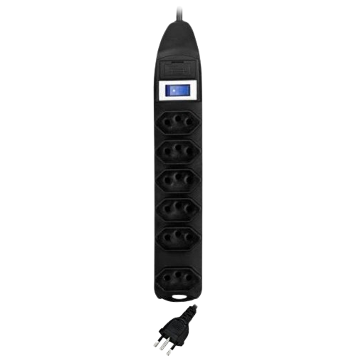 Filtro de Linha com 6 tomadas