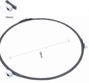 Rodizio do prato 18,5cm Diâmetro – Roda 13,7mm