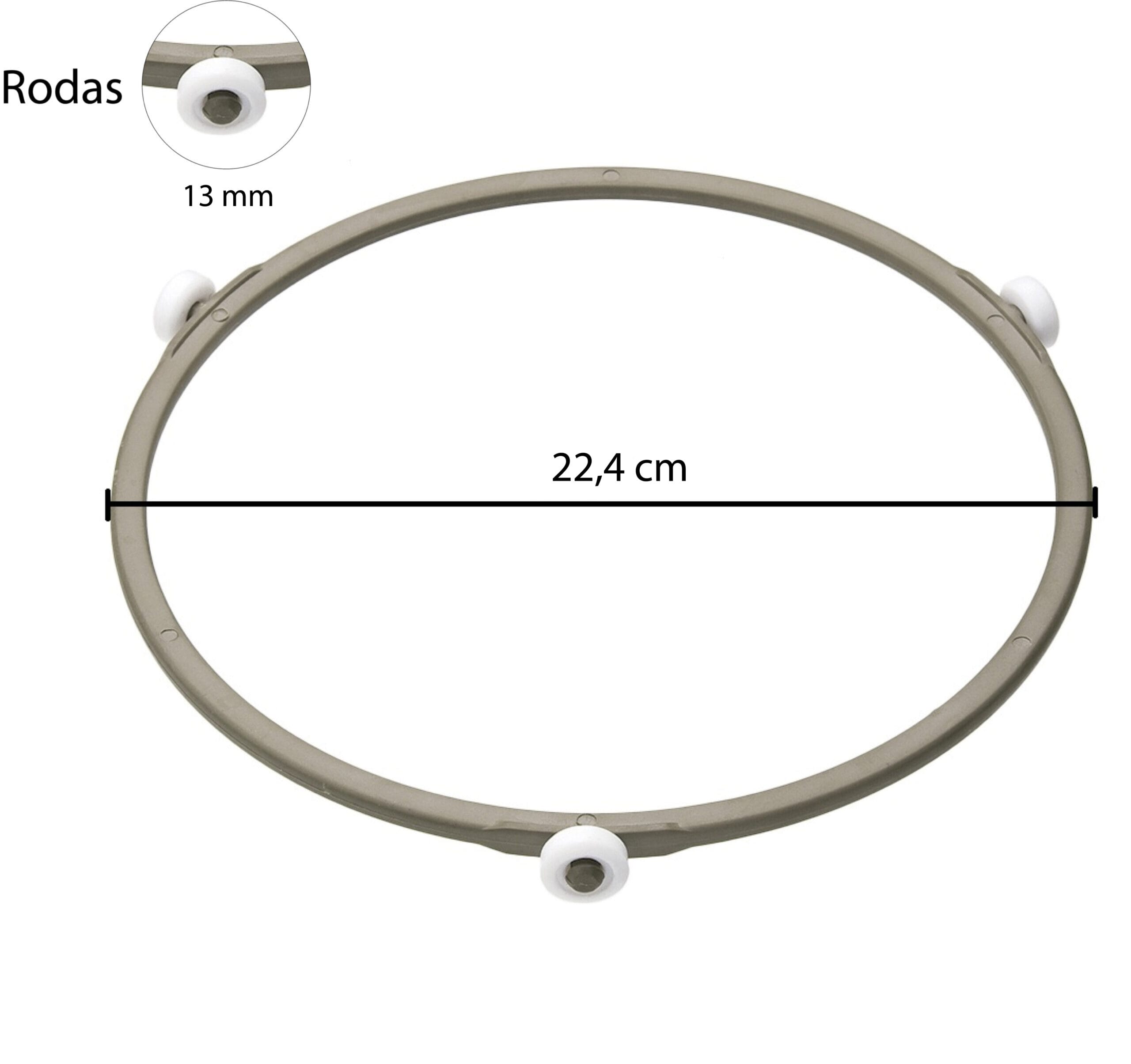 Rodizio do prato 22,4cm Diâmetro – Roda 13mm