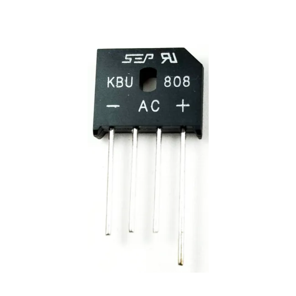 Ponte Retificadora KBU08 = KBU808 - 8A / 800V - Unidade - Imagem 7