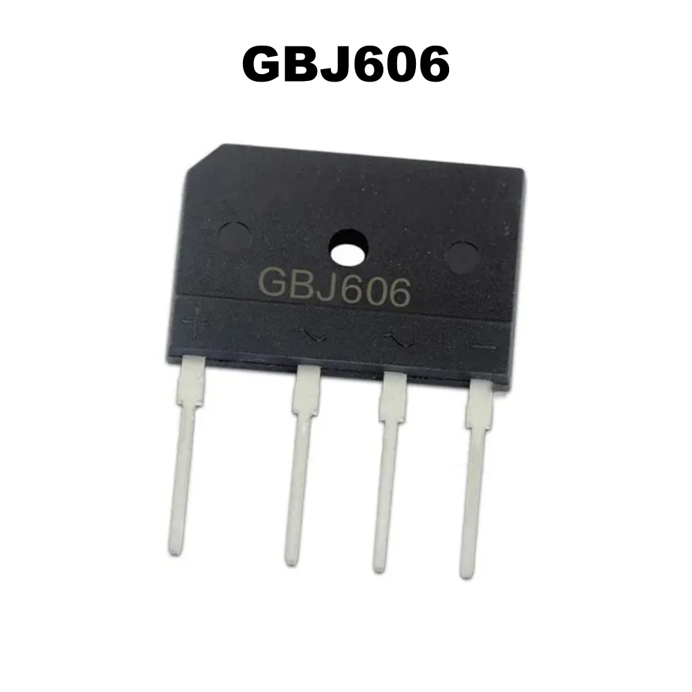 Ponte Retificadora GBJ606 - 6A / 600V - Unidade - Imagem 4