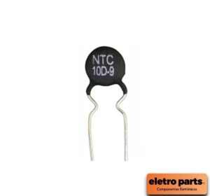 Termistor NTC 9mm - 10R