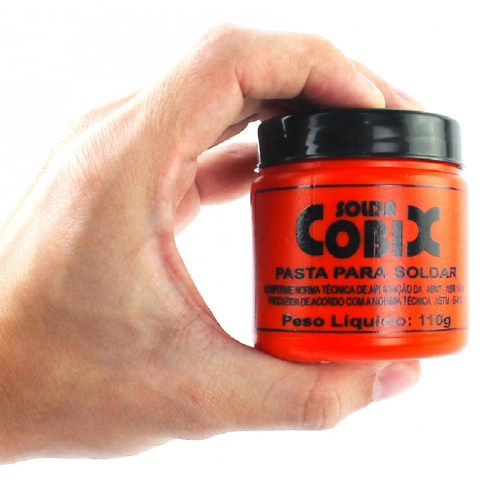 Pasta para Soldar Cobix pote 110g - Imagem 4