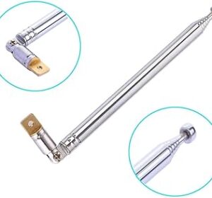 Antena Telescópica 6 Estágios 59cm Aberta / 17cm Fechada