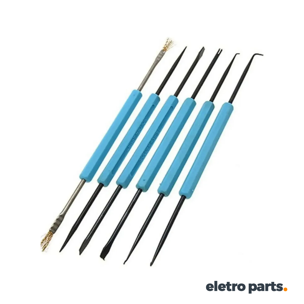 Kit Ferramentas Assistente De Soldagem 6 Em 1 para Eletrônica