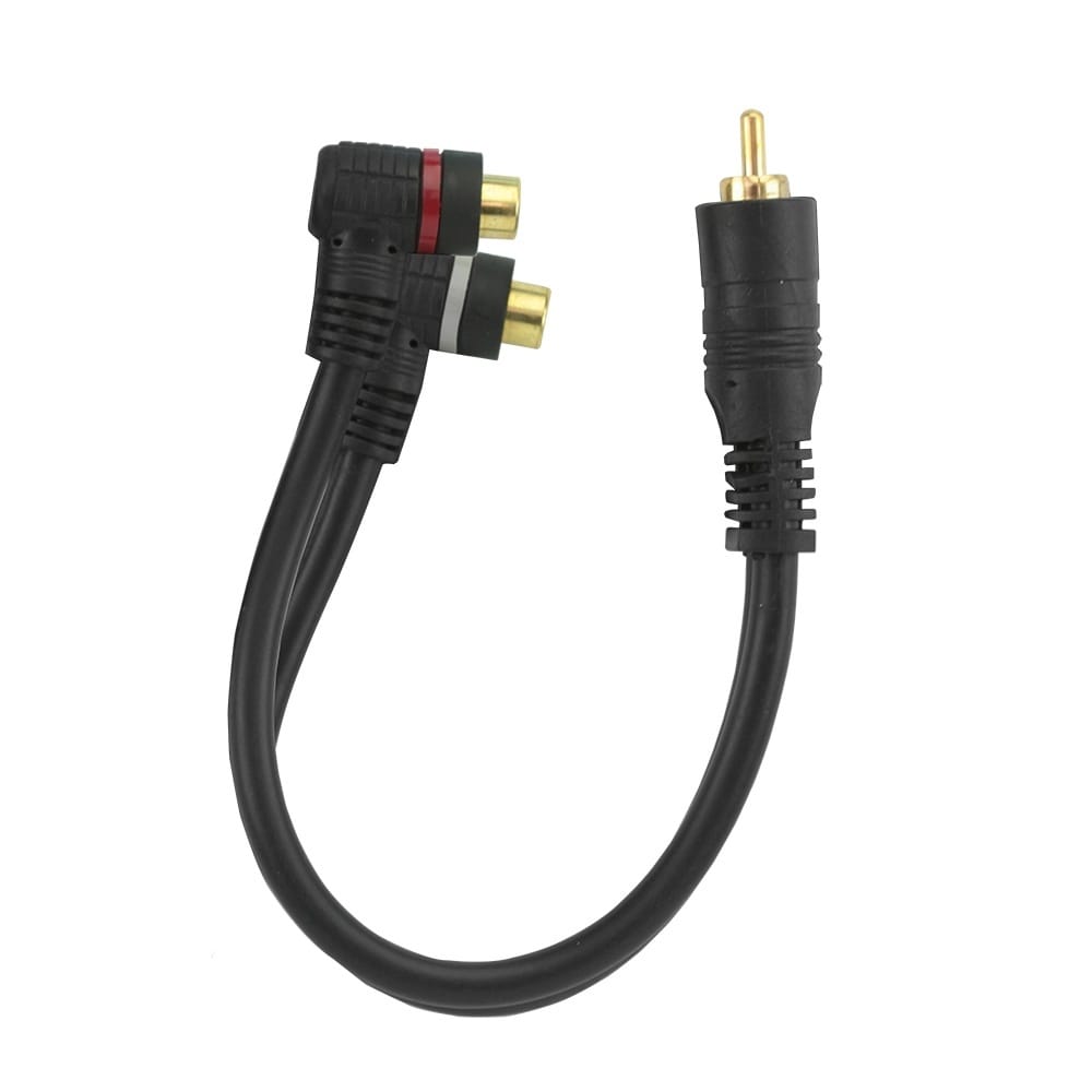 Cabo RCA Tipo Y - 2 Fêmea x 1 Macho com 25cm
