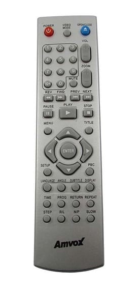 Controle Remoto DVD Amvox AMD 260 / C01042
