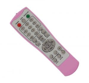 Controle Remoto Lenoxx DVD RC-107 Pink