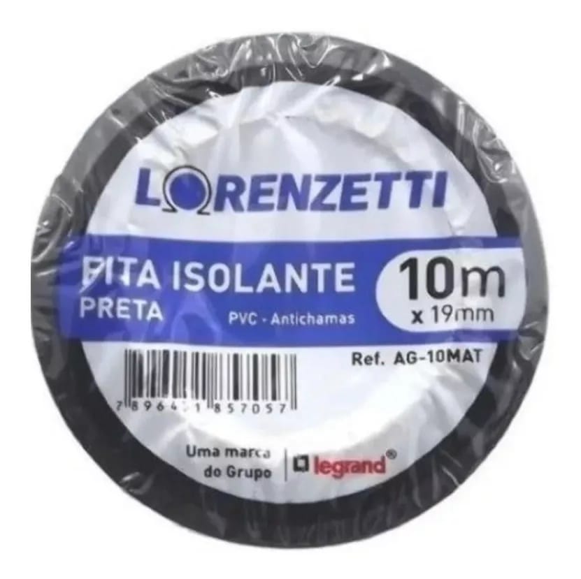 Fita Isolante Anti-Chama Rolo com 10 Metros - Legrand - Imagem 2