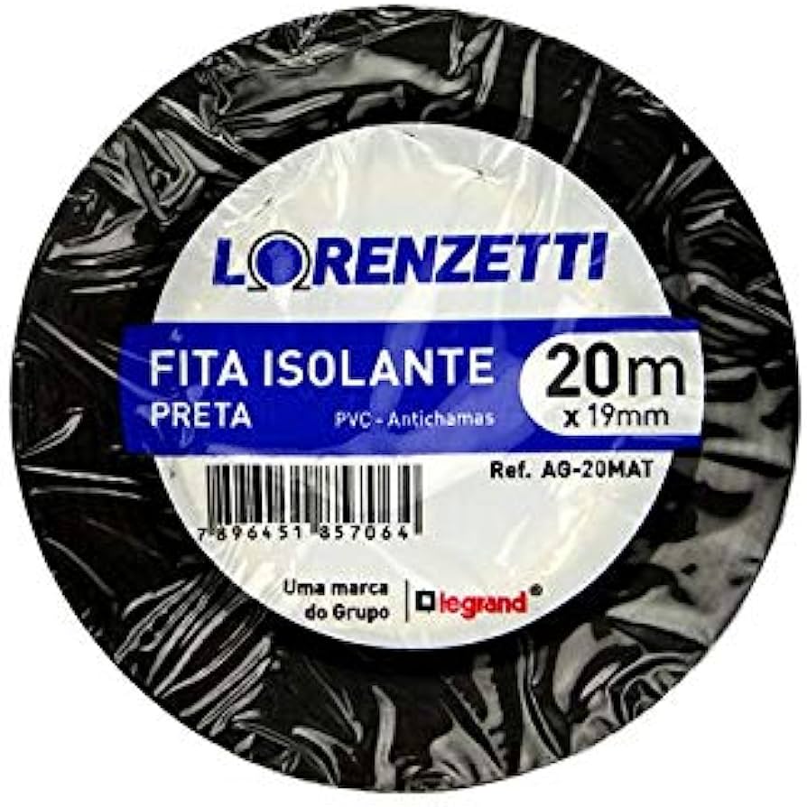 Fita Isolante Anti-Chama Rolo com 20 Metros - Legrand - Imagem 2