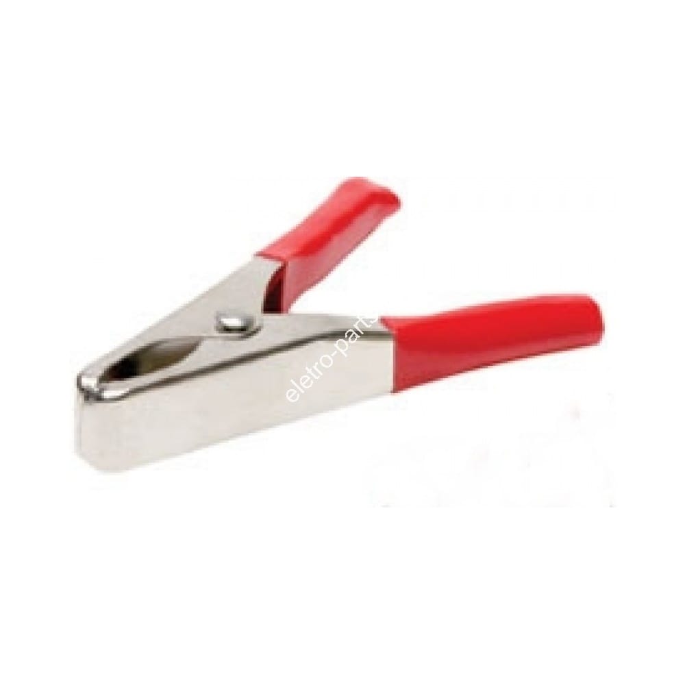 Garra Jacaré 10A com 5cm - Vermelha