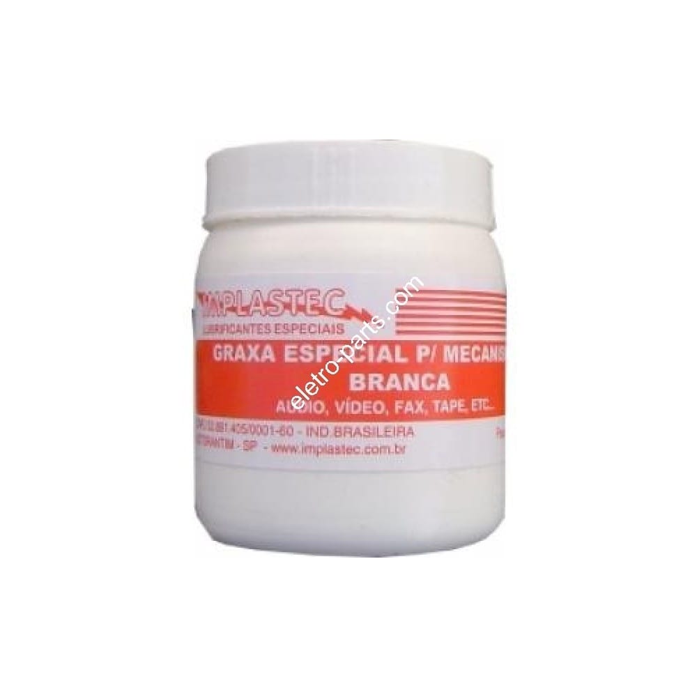 Graxa Branca Para Mecanismos Pote Com 100g