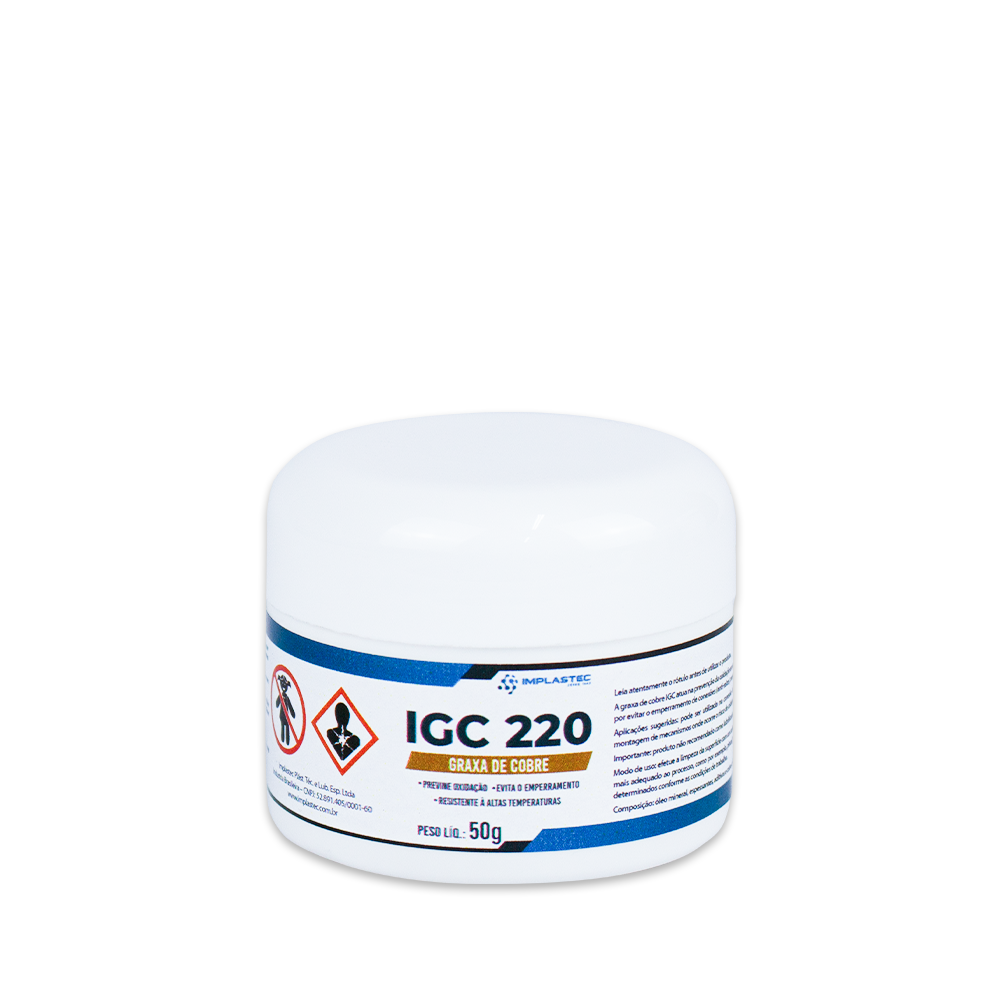 Graxa de Cobre - Pote com 50g