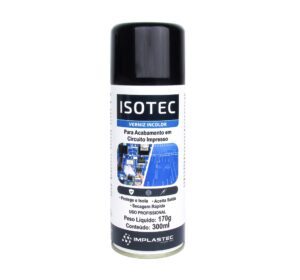Verniz Aerossol Para Placas c/ 300ml - Isotec