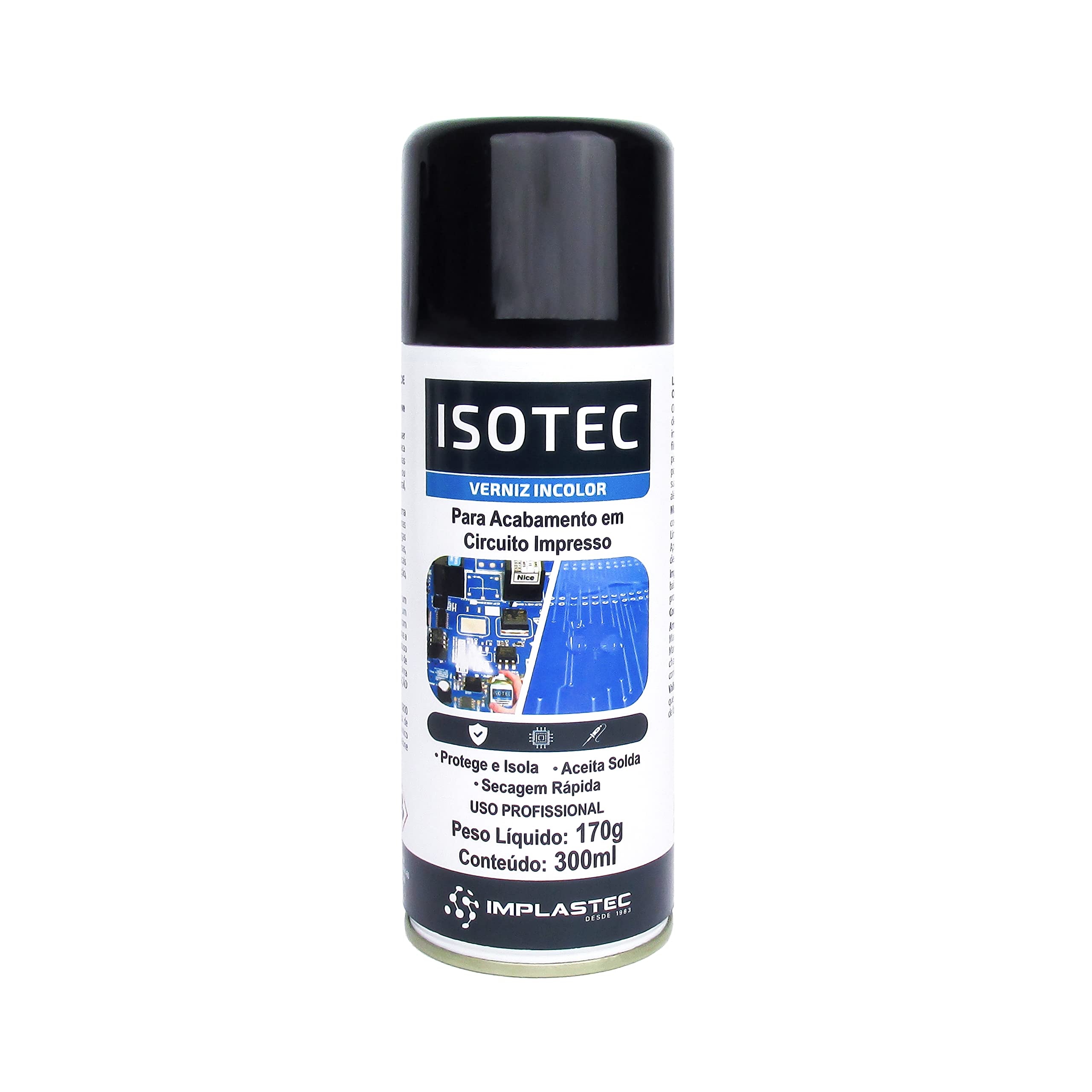 Verniz Aerossol Para Placas c/ 300ml - Isotec