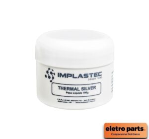 Pasta Térmica Thermal Silver Implastec - Pote c/ 100g