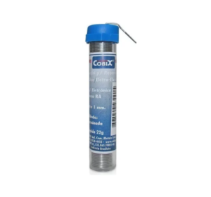 Solda Cobix 1,00mm - Tubinho com 22g