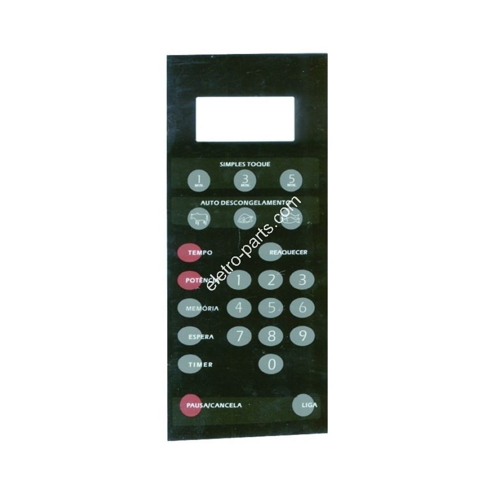 Membrana Brastemp BMP-28 EHC s/ Dourador - Preta