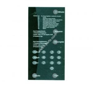 Membrana Brastemp BMP-31 s/ Dourador - Preta