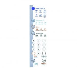 Membrana Electrolux ME-30G - Branca