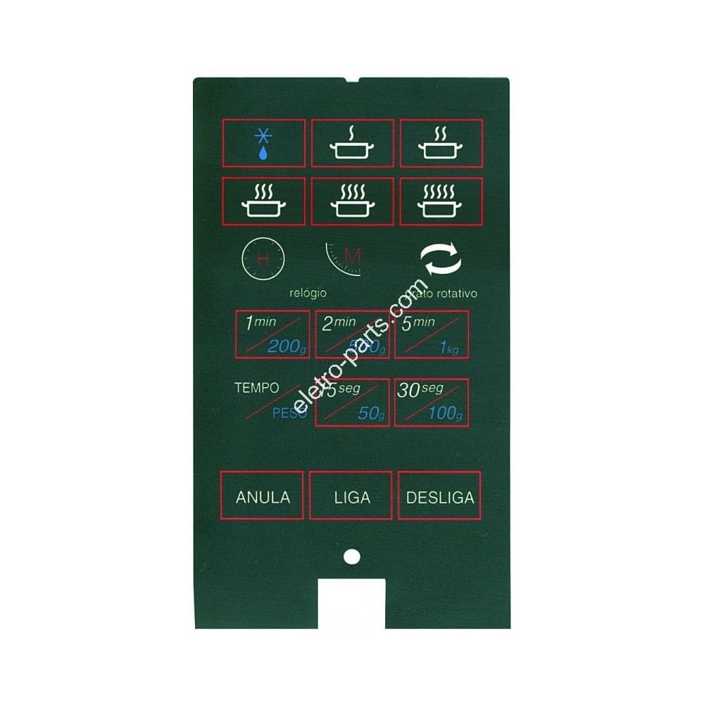 Membrana Sanyo EM-3700 - Preto Fosco