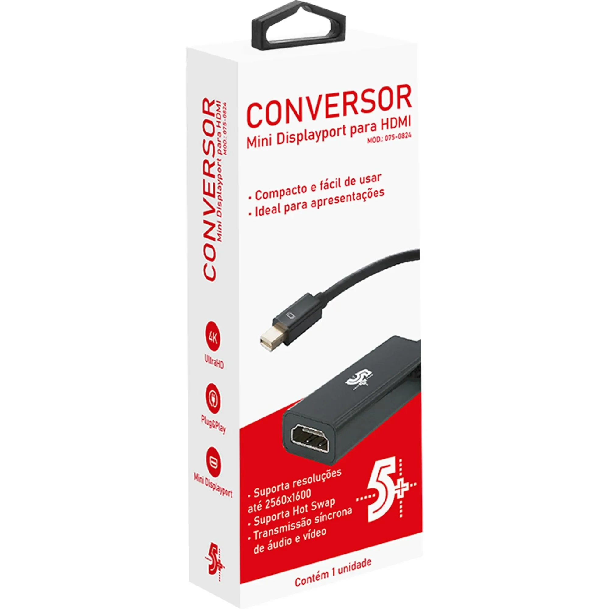 Conversor Adaptador Mini DisplayPort para HDMI - Imagem 4