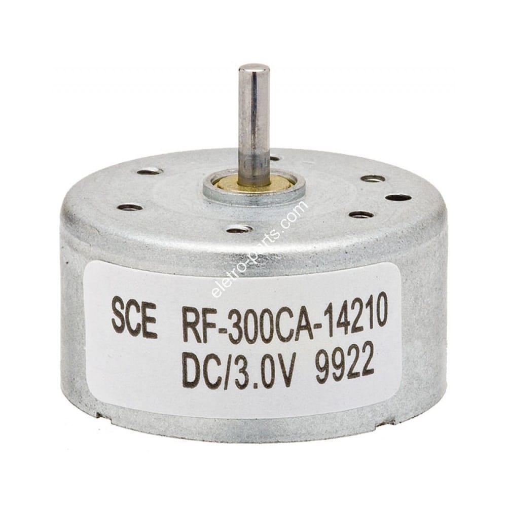 Motor 3,0 Volts Com Eixo de 8mm