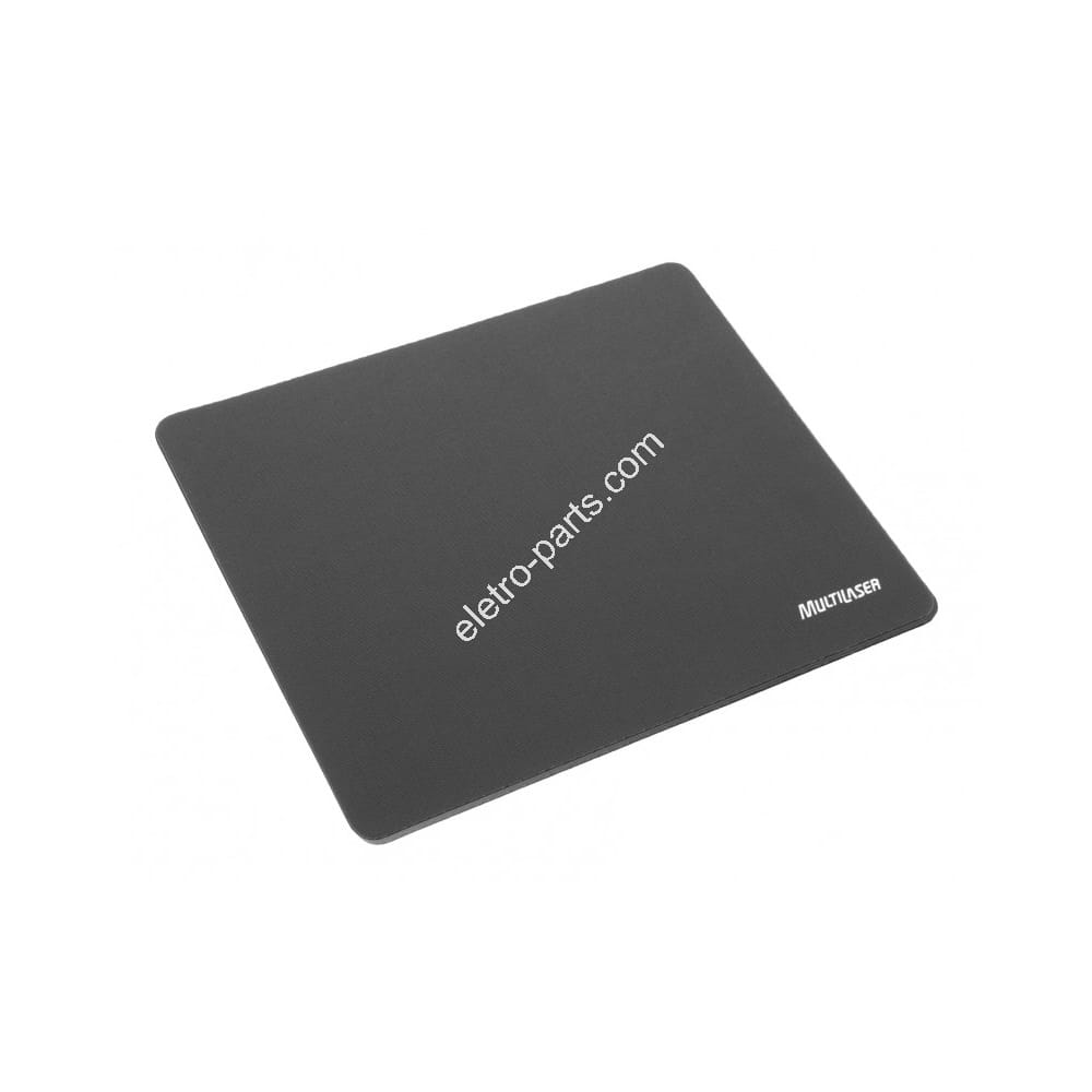 Mouse Pad Slim Preto 22x18cm