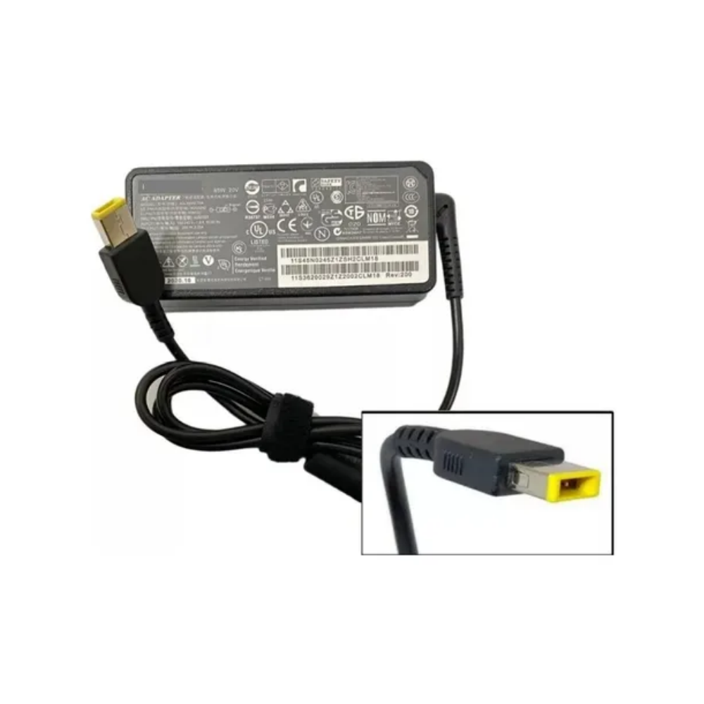 Fonte Carregador para Notebook Lenovo 20V 3,25A – Conector Retangular - Imagem 4