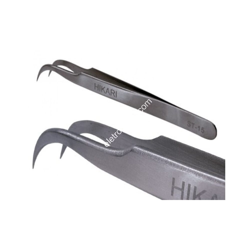 Pinça de Aço Curva 125mm HK-15 Hikari