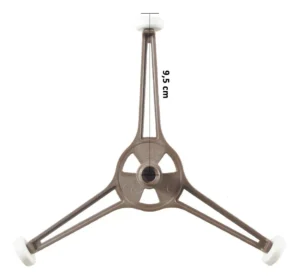 Rodizio Trevo Para Prato de Microondas Liso de 24cm