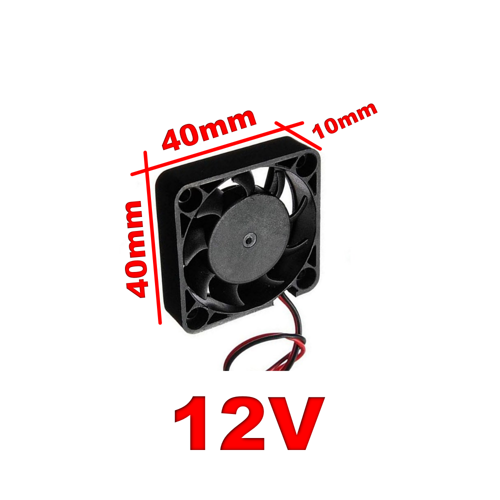 Cooler 40x40x10mm /12V - Imagem 2