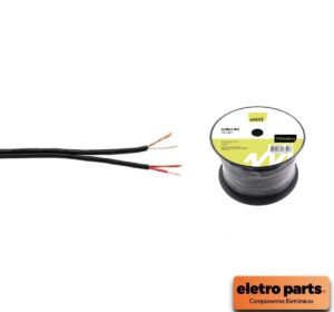 Cabo de Áudio Estéreo MXT - 2 x 0,20mm - Ideal para Instalações Profissionais