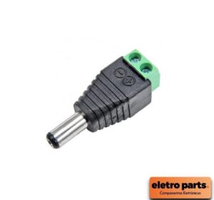 Conector P4 2,1X5,5mm com Borne KRE2