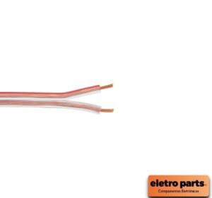 Fio Paralelo Bicolor Cristal 0,75mm