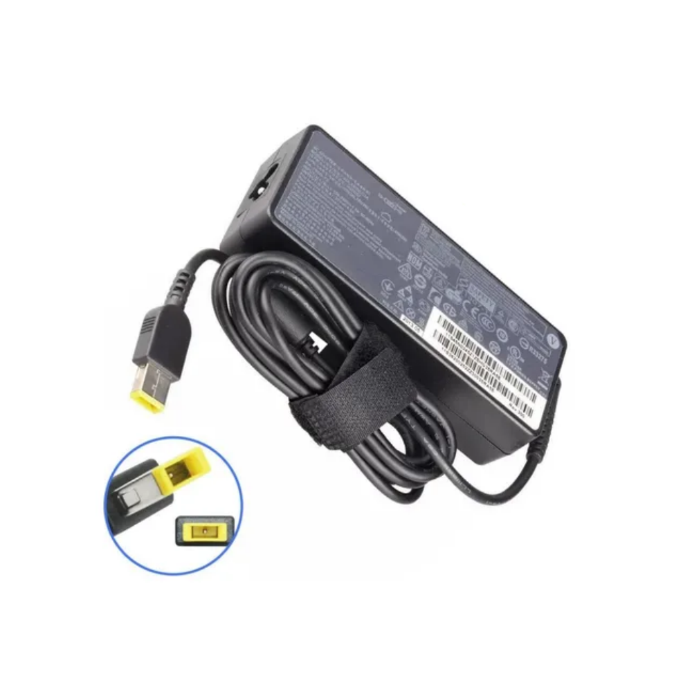 Fonte Carregador para Notebook Lenovo 20V 3,25A – Conector Retangular - Imagem 2